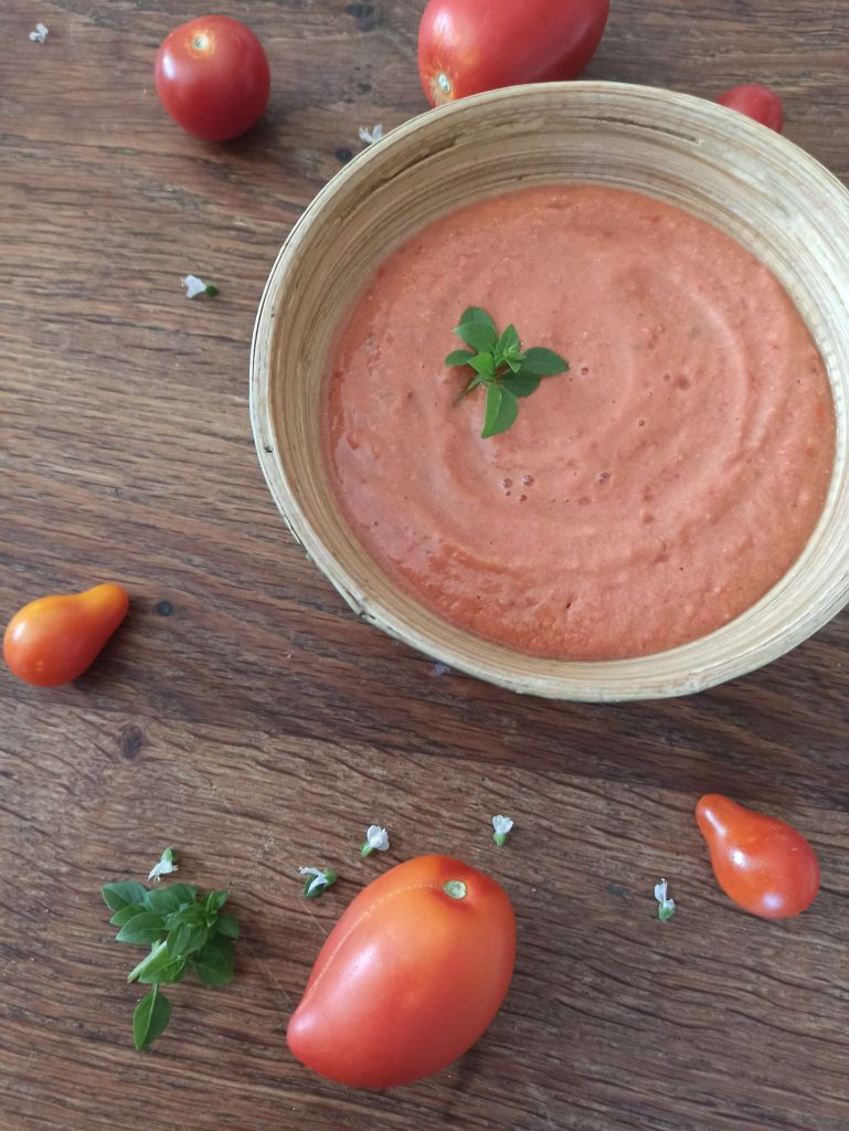 Gaspacho à Ma Façon Ou Soupe Froide De Tomates - Recettes économiques