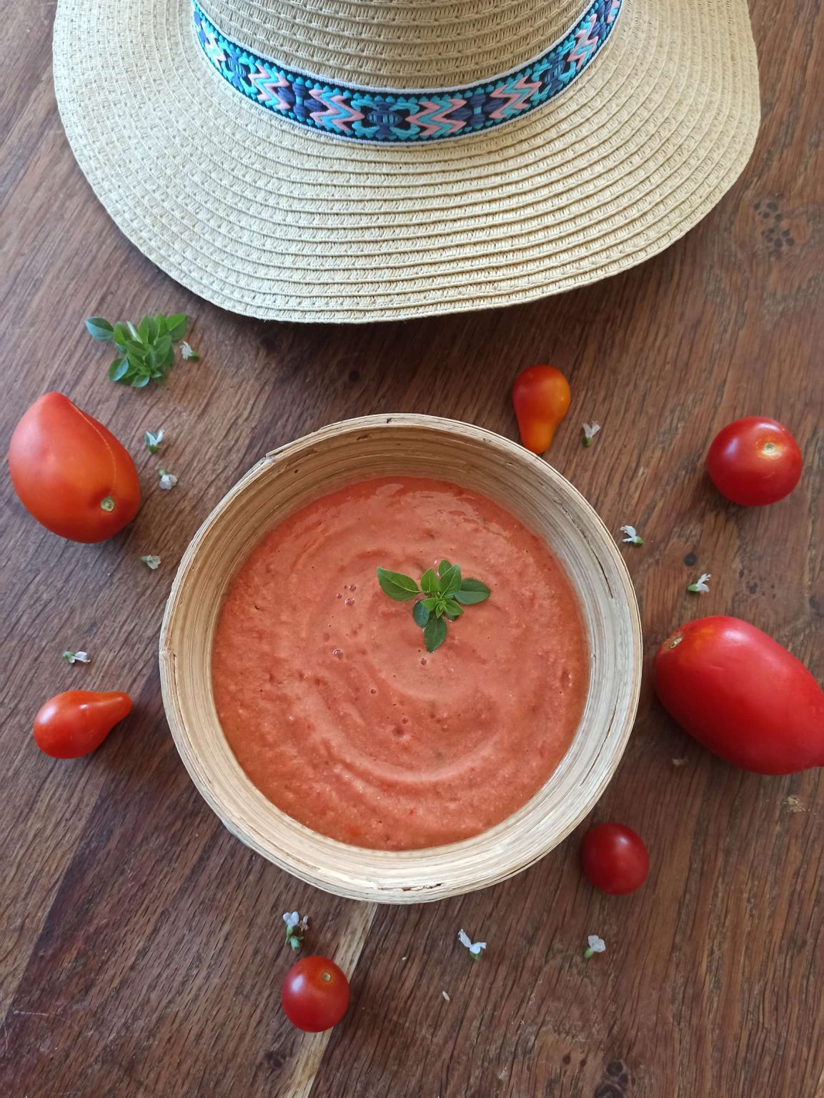 Gaspacho à Ma Façon Ou Soupe Froide De Tomates - Recettes économiques